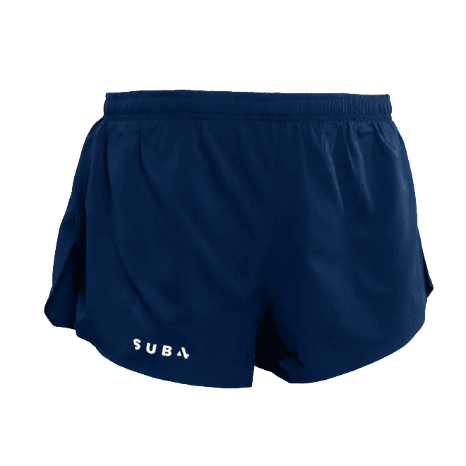 Running Shorts 2" Inch Pro Split Navy
