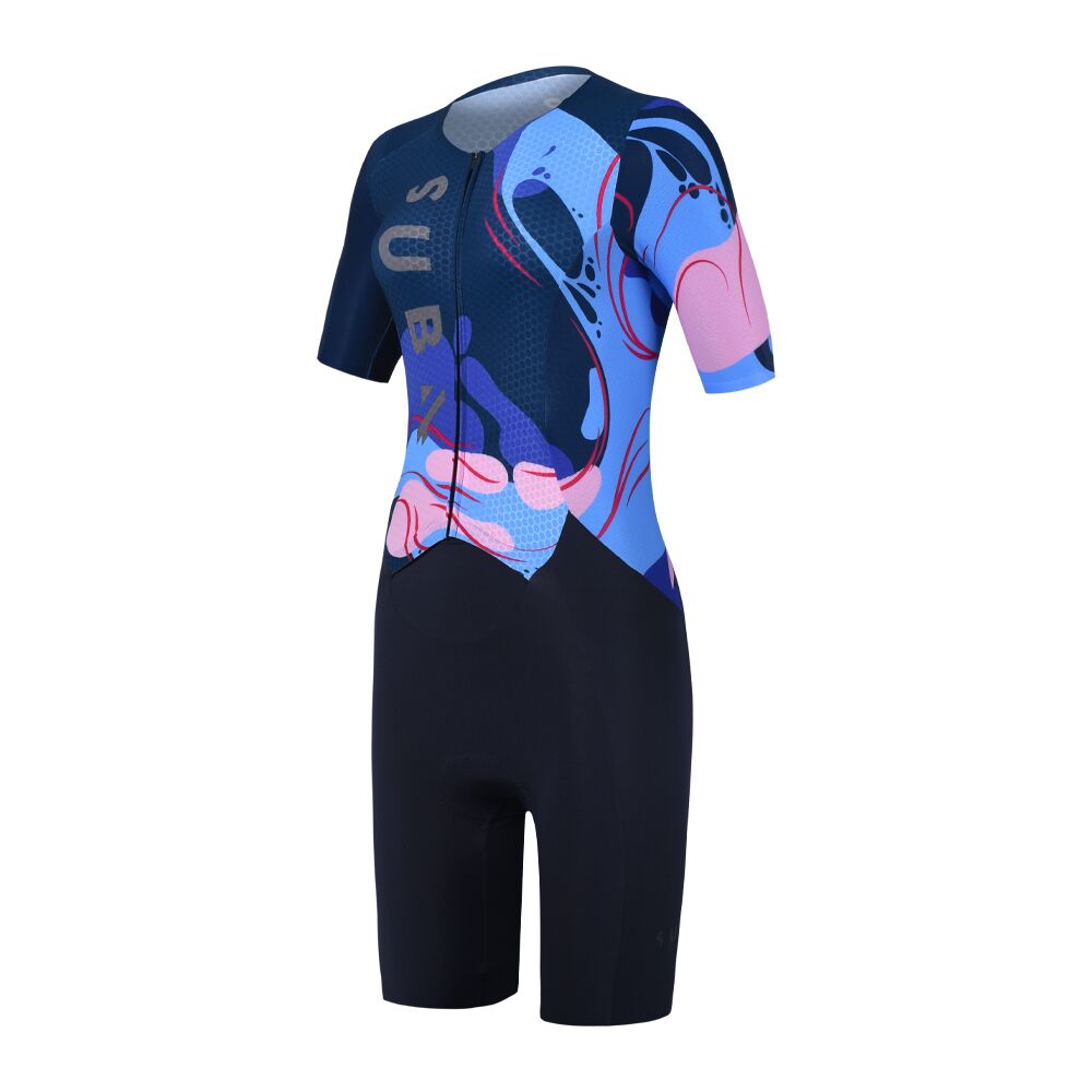 Triathlon Speedsuit Seamless Women's Hyper Swirl - Image 7
