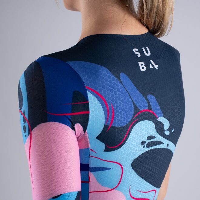 Triathlon Speedsuit Seamless Women's Hyper Swirl - Image 8