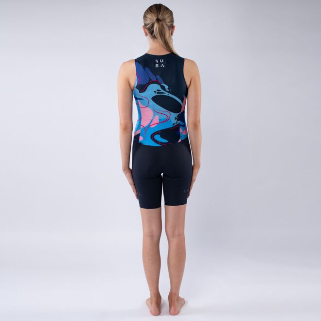 Triathlon Endurance Suit Seamless Women's Hyper Swirl - Image 2