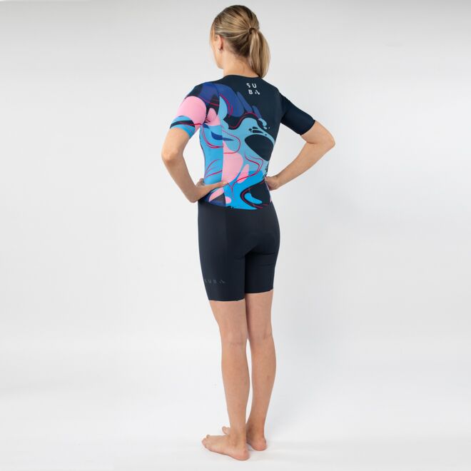 Triathlon Speedsuit Seamless Women's Hyper Swirl - Image 4