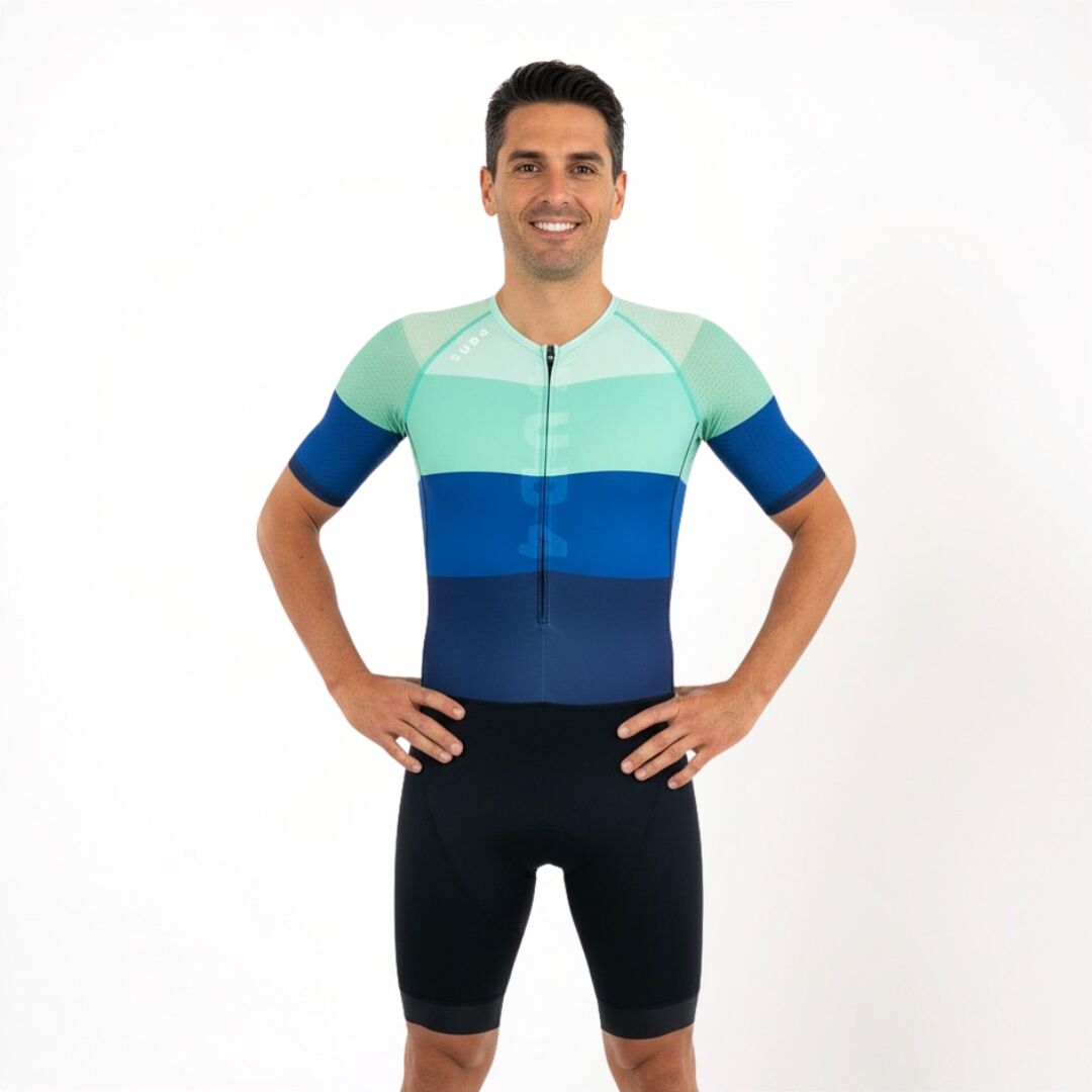 Triathlon Speedsuit Teal Split