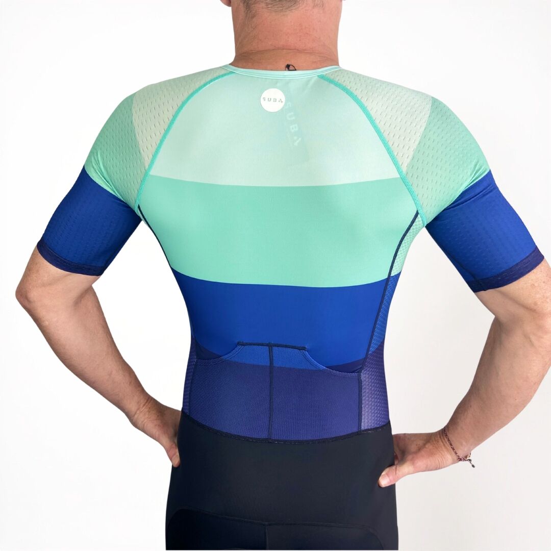 Triathlon Speedsuit Teal Split - Image 3