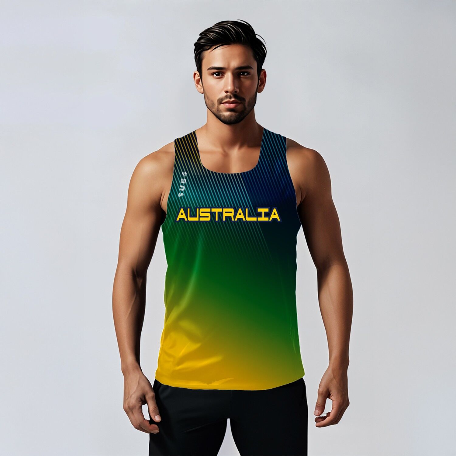 Running Singlet Team Australia